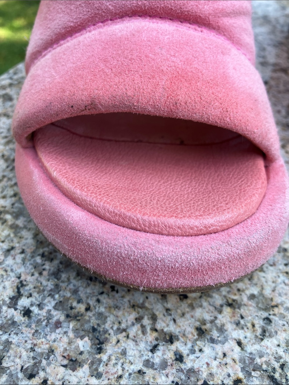 AS.98 Madigan Pink Slide Sandals 38 - Picture 2 of 12